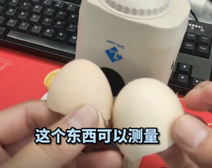 分光色差宝测试鸡蛋壳颜色方法