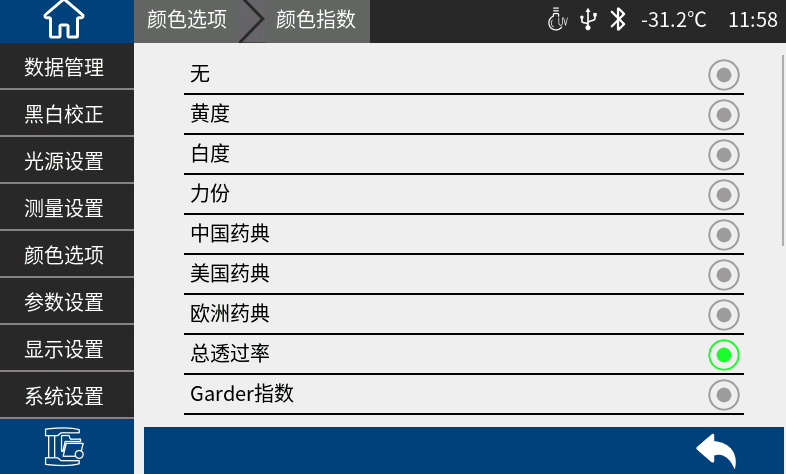 多维度色度指标支持